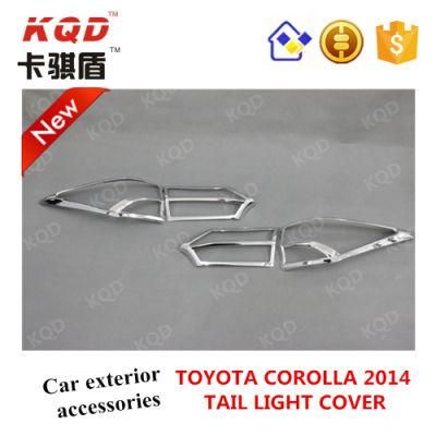 ABS Chrome Tail Light Cover for Toyota Corolla 2014 Accessories