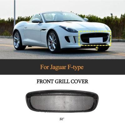 Carbon Fiber Front Bumper Grill for Jaguar F-Type 2013-2016