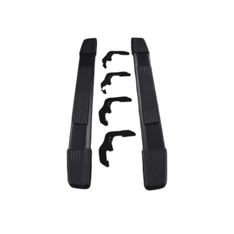 Pickup Truck Parts - 6 Inches Universal Side Step Bars Running Boards to Fit Hilux, Tundra, Tocoma, Ford, RAM, Gmc (Aluminum / Steel)