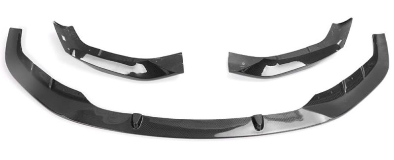 G30 G31 M Performance Style Carbon Fiber Front Bumper Lip for BMW 520 530 540 550