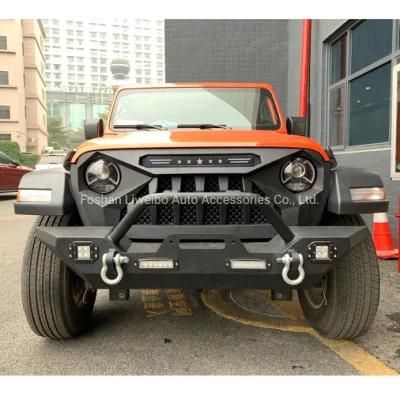 4X4 Car Accessories Steel Front Bumper Bull Bar for Jeep Wrangler