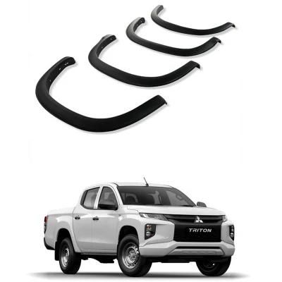 ABS Triton Mr 2019 Slim Fender Covers Flares for L200 Triton 2019+