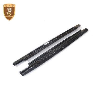 High Glossy Finish Carbon Fibre Car Side Skirt for Bentley Bentayga W12 Limited Edition
