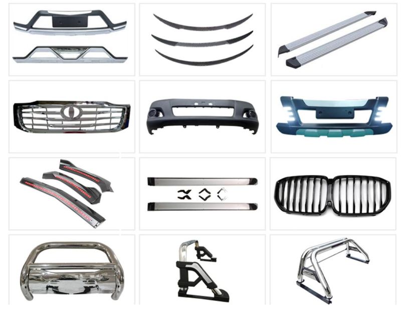 High Quality Car Parts Accessory Stainless Steel Silver Plastic Universal Roll Bar/Cage/Frame 4X4 for Hilux Revo Rocco