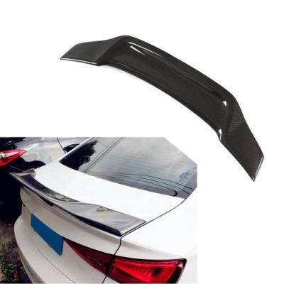 A3 Carbon Fiber Rear Tail Spoiler for Audi A3 S3 RS3 Sedan 4-Door 2014-2019 R Style