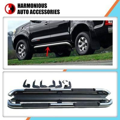 Stainless Steel Side Step Nerf Bars for Toyota Hilux Vigo 2009, 2012