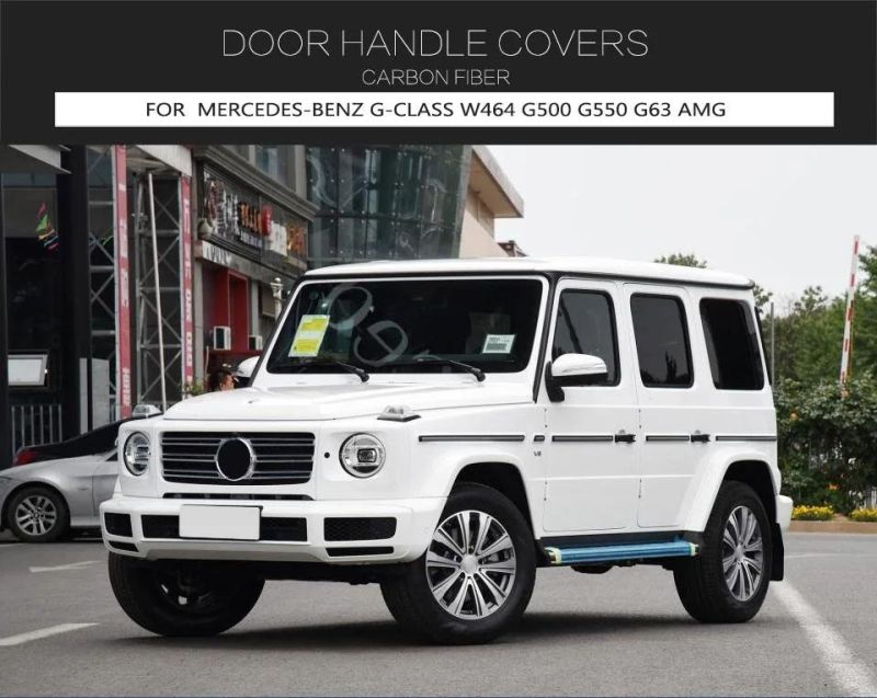 Carbon Fiber Side Door Molding Trims for Benz Mercedes W464 W463A G Class Wagon G63