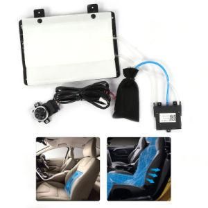 4-Ways Pneumatic Air Bladder Back Support System Car Seat Air Lumbar Support