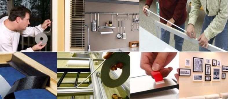 Double Sided Automobile Foam Tape Interior and Exterior Application