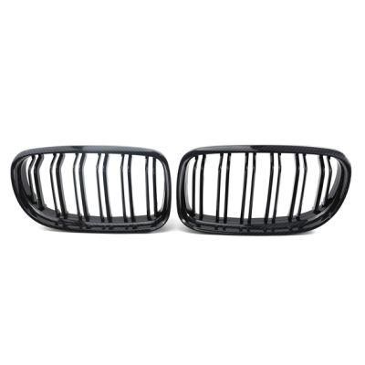 Car Accessories Carbon Fiber Grille for BMW 3 Series Parallel Bars
