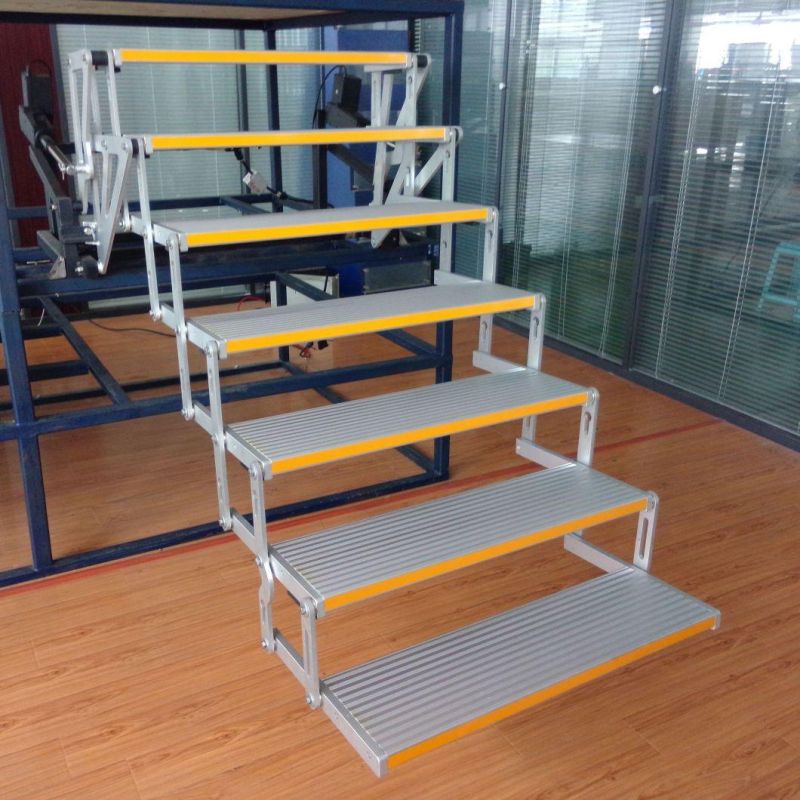 Aluminium Ladder Electric Folding Steps Folding Ladder for RV