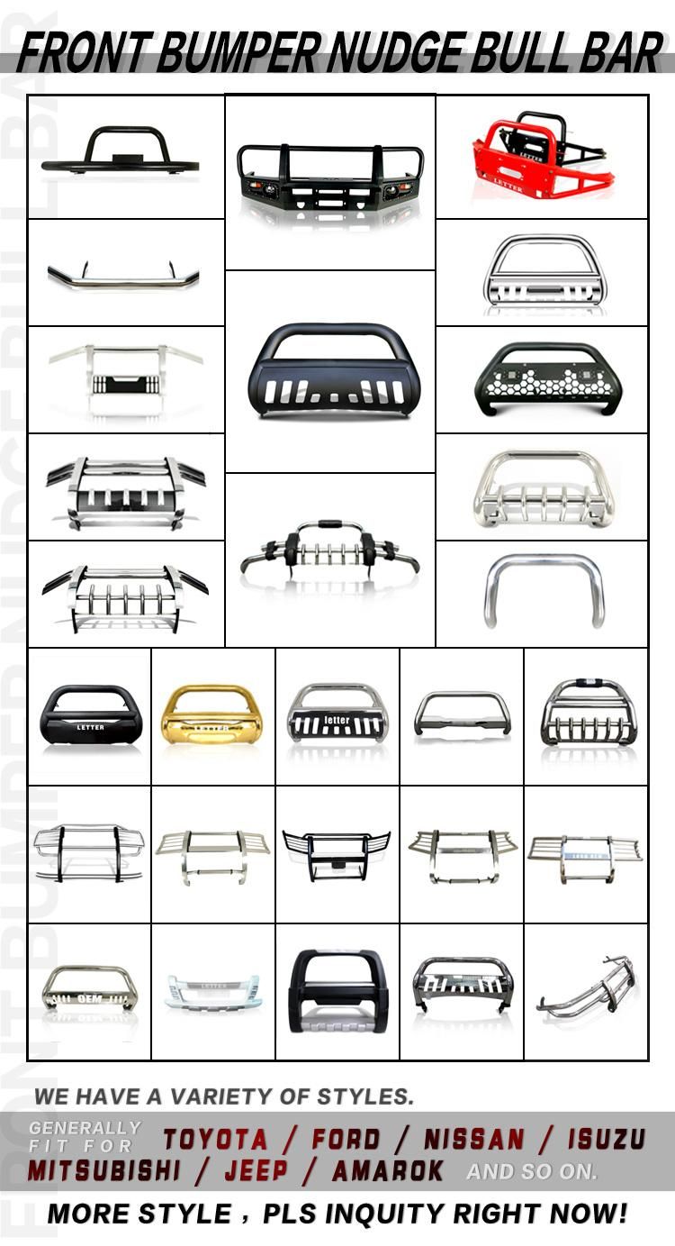 S/S Front Bumper for Toyota Hilux Vigo