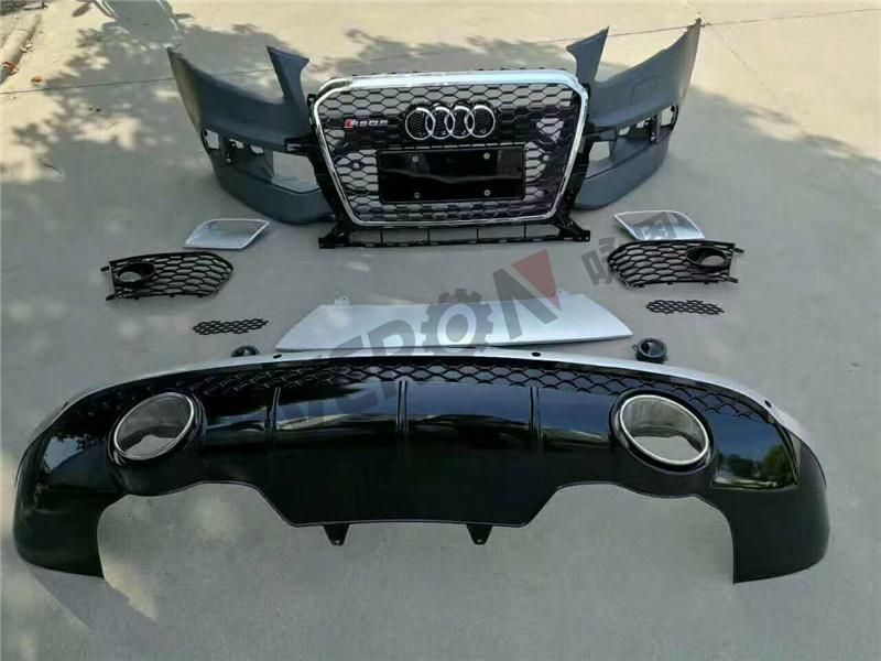 PP Material Auto Body Parts for Audi Q5 Upgrade to Rsq5 Body Kit 13-17