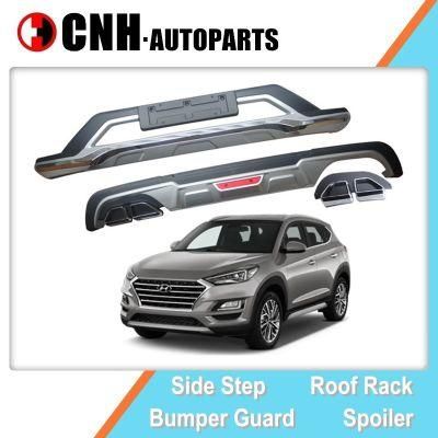 Auto Accessory Front Guard and Rear Bumper Diffuser for Hyundai Tucson 2019 2020