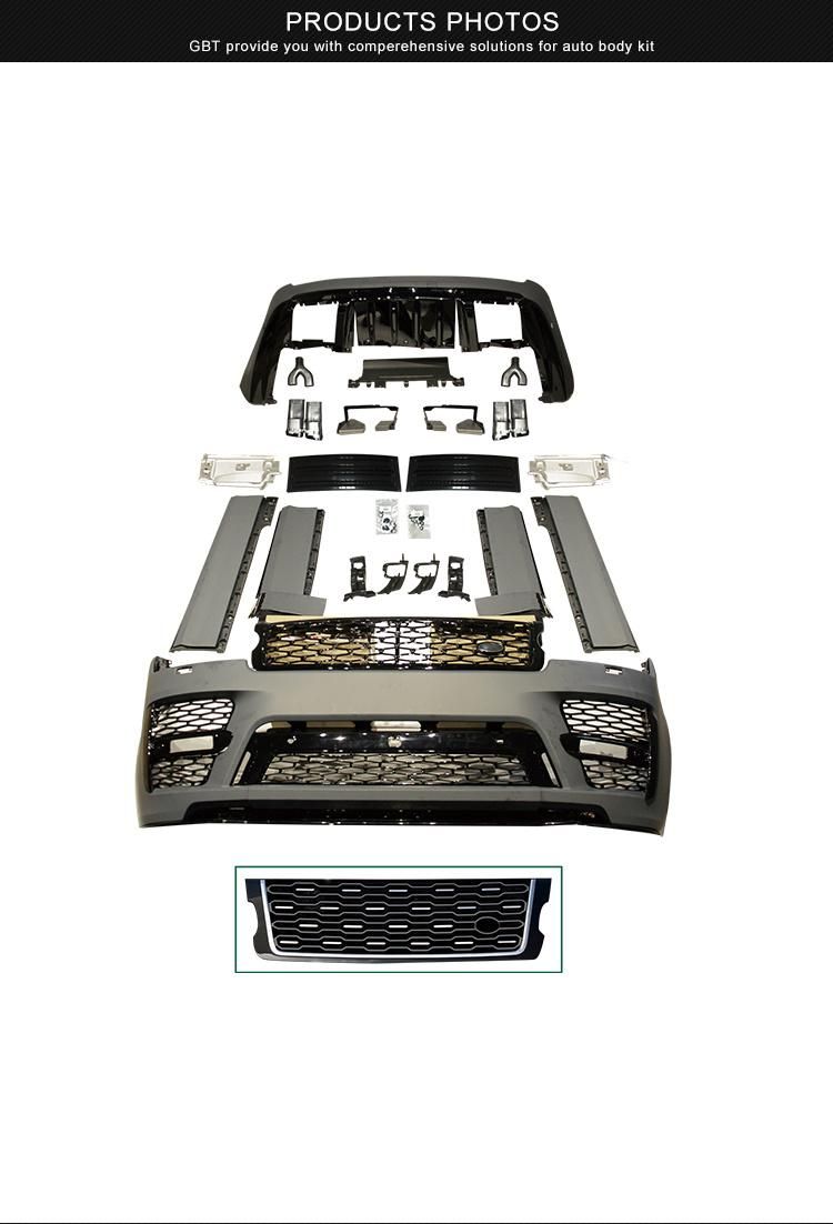 Gbt Car Automotive Exterior Parts Front Rear Bumper Year 2013-2017 for Land Rover Range Rover Vogue Svo Model