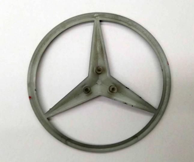 High Quality Custom Black Round ABS Rear Emblem Car Badge