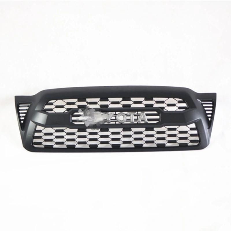 Auto Accessories Parts Front Grille Bumper Radiator Upper Grills Plastic ABS Auto Grill for Tacoma 2005 - 2011