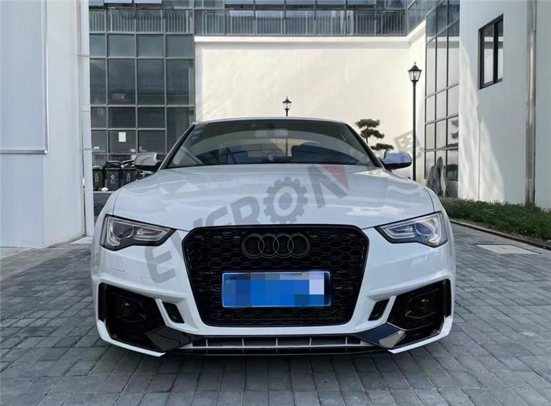 Auto Body Kit 12-16 Audi A5 Upgrade 2019 RS5 Style Front Bumper with Grill