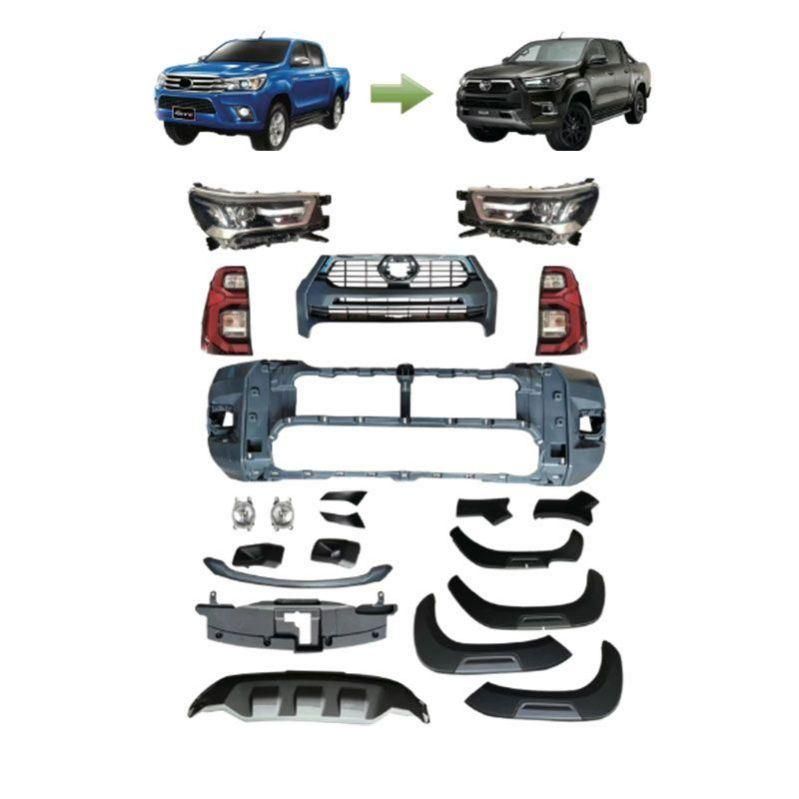 Car Accessories Body Kit for 2016-2019 Revo Rocco Upgrade to 2021 Rocco