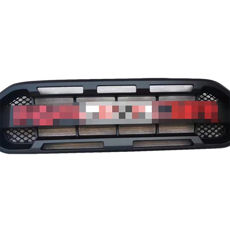Bright Black with Light Car Front Grille for Ford Ranger T8 Xlt