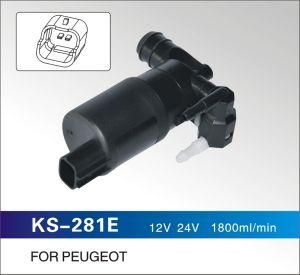 12V 24V 1800ml/Min Windshield Washer Pump for Peugeot