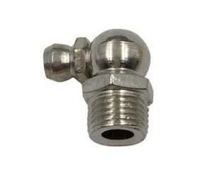 NPT1/8&quot;-27 90-Degrees Grease Fittings, Height 19mm, Hex 11mm, Stainless Steel, OEM Quality
