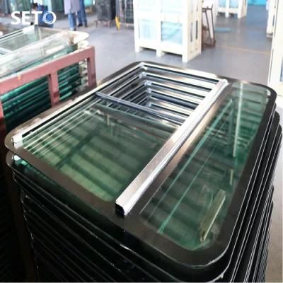 Tourist Bus Glass Window Side Sliding Glass Window