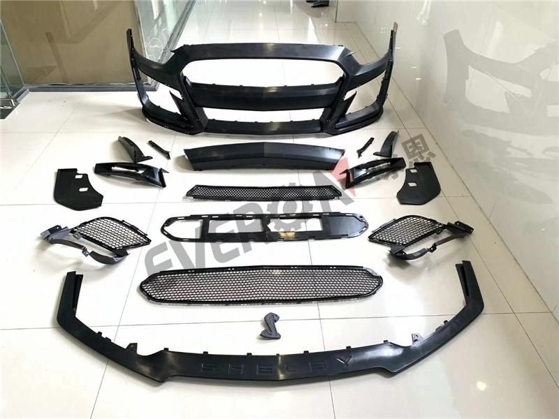 2015-2017 Body Kit Front Bumper Assembly for Ford Mustang Upgrade to Gt500 Shelby