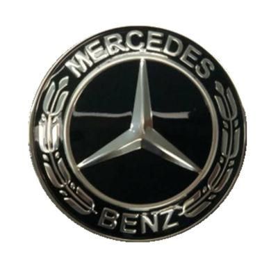 ABS Customized Black Car Logo Front Emblem Car Accessories Car Badge