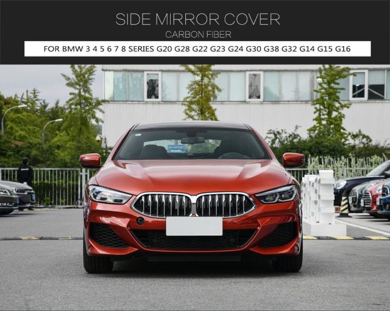 1pair Replacement Dry Carbon Fiber Mirror Housings Cover for BMW 3 4 5 6 7 8 Series G20 G28 G22 G23 G24 G30 G38 G32 G14 G15 G16