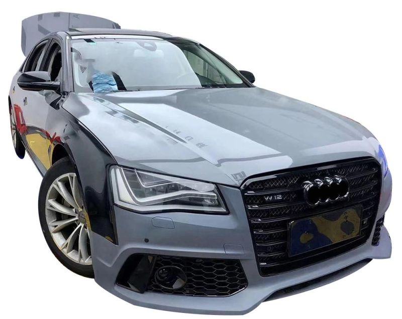for Audi A8 D4 to RS8 2011 2012 2013 2014 2015 2016 2017 W12 Car Accessory Body Kit