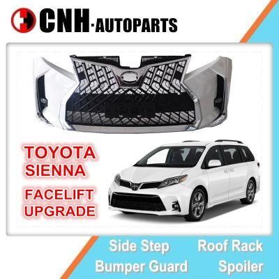Car Parts Upgrade Replacement Facelift Modified Body Kits for Toyota Sienna 2018 2020