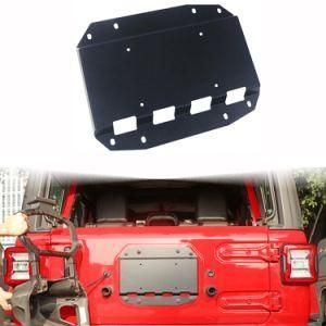 Aluminum Alloy Tailgate Decoration Board for Jeep Wrangler Jl