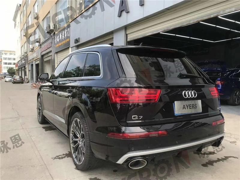 Rsq7 Auto Front Bumper with Grill and Rear Diffuser for Audi Q7 2016-2019