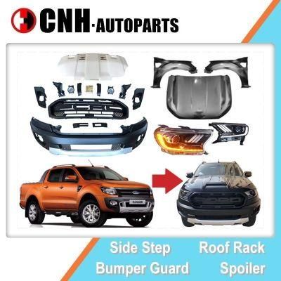 Car Parts Auto Accessory Body Kits for Fd Ranger T6 Upgrade to Ranger T8 Raptor Replacement