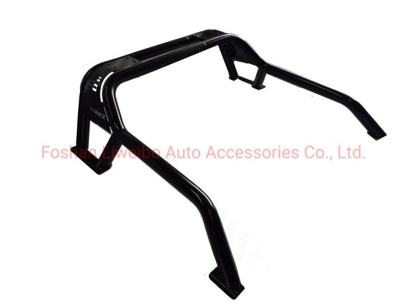 4X4 Auto Accessories Black Steel Sport Bar Rollbar for Hilux Revo