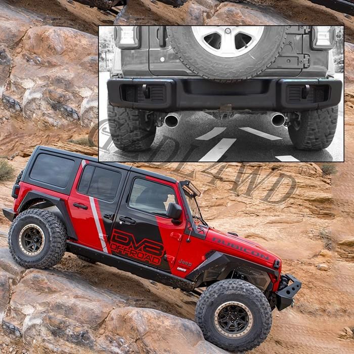 Jeep Wrangler Jl 2018+ Rear Guard Rear Bumper