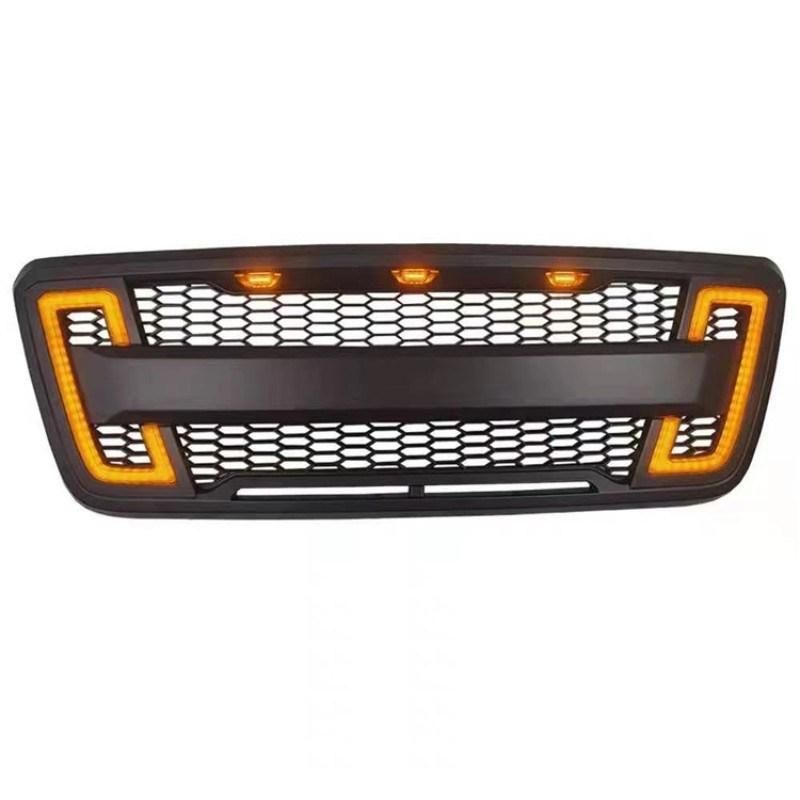 Car Front Grill for F150 04-08 with LED Light Turn Light