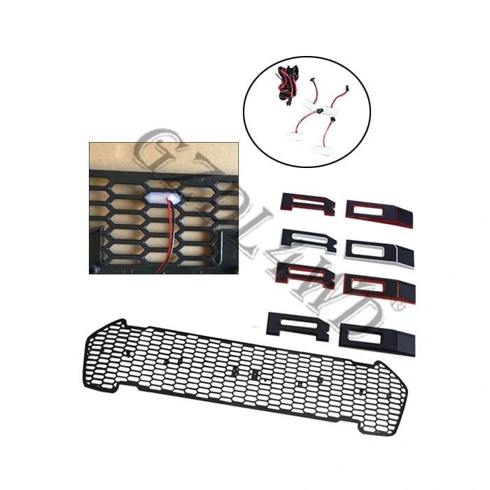 Car Parts in Stock LED Front Grille Grill for Ranger 2015 2016