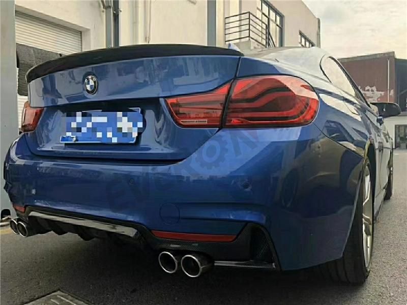 Carbon Fiber Design MP Style Rear Spoiler Fit for 2014-2019 BMW 4 Series F32