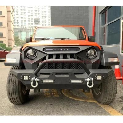 4X4 Car Accessories China Factory Steel Bumper Front Bullbar for Jeep Wrangler Jl
