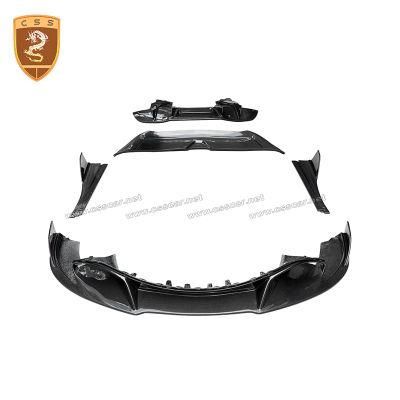 for Mclaren 720s Vorsteiner Style Body Kit Front Lip Rear Diffuser Rear Spoiler Side Skirts