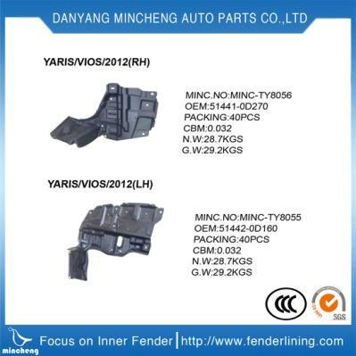 Front Inner Fender /Fender Liner for Mazda 3 Axela 2013 2014 Model Side R OEM: Bkc3-56-130
