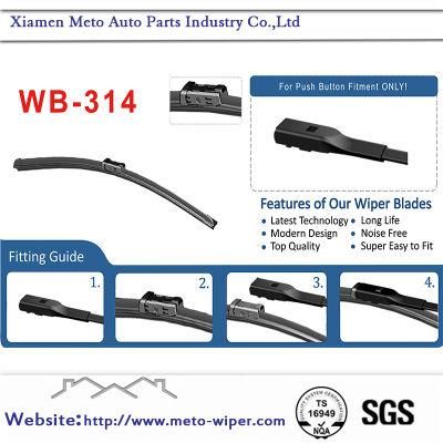China Factory Made Windshield Remove Wiper Blades