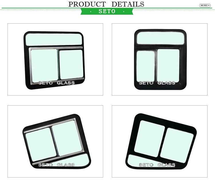 Customized Bus Tempered Window Glass Car Windshield