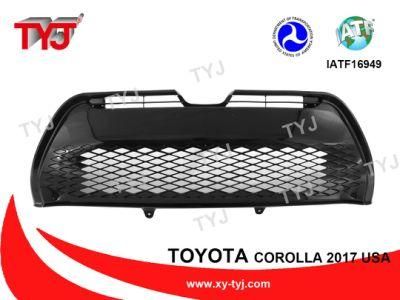 Car Accessories/Body Kit/Auto Body Part Auto Tuning Replacement Car Bumper Grille for Corolla 2017 Se