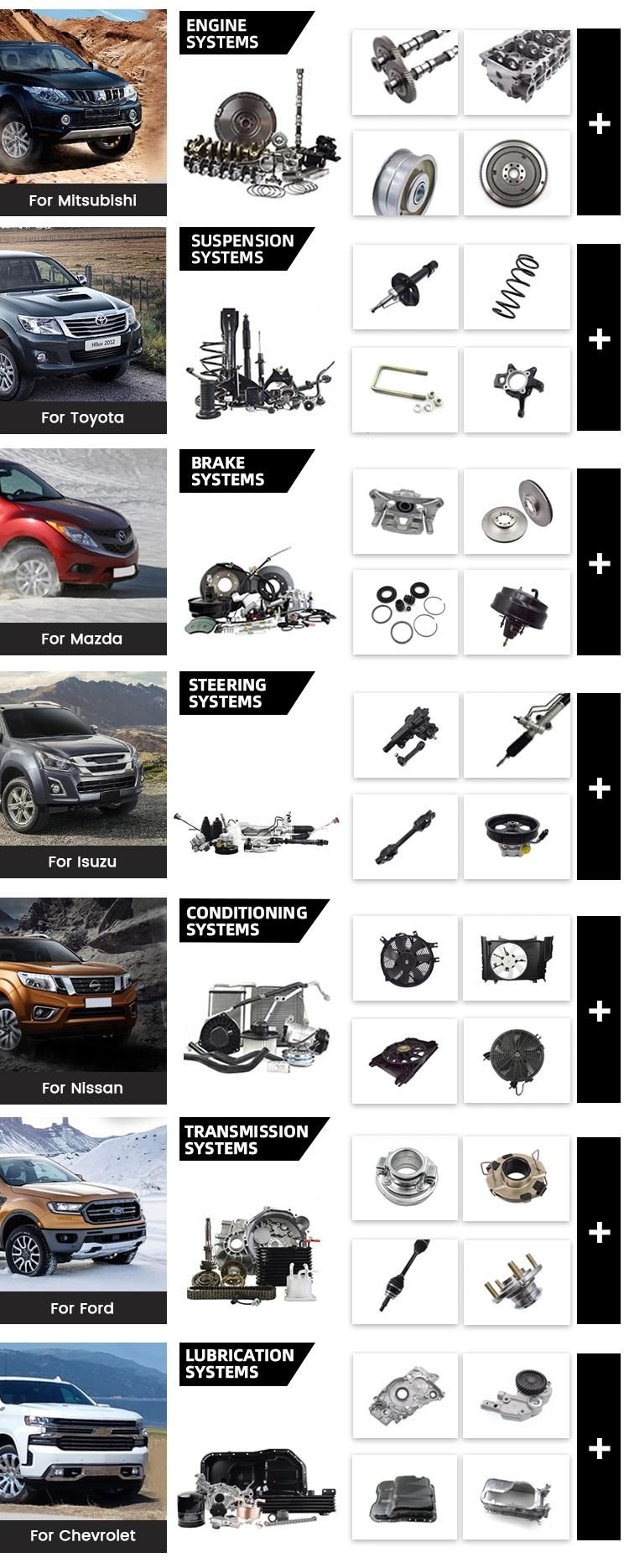 Auto Parts Body System Body Kit Spare Part All Auto Body Part for Mitsubishi Pajero L200 Triton Outlander Toyota Hilux Ford Ranger Models