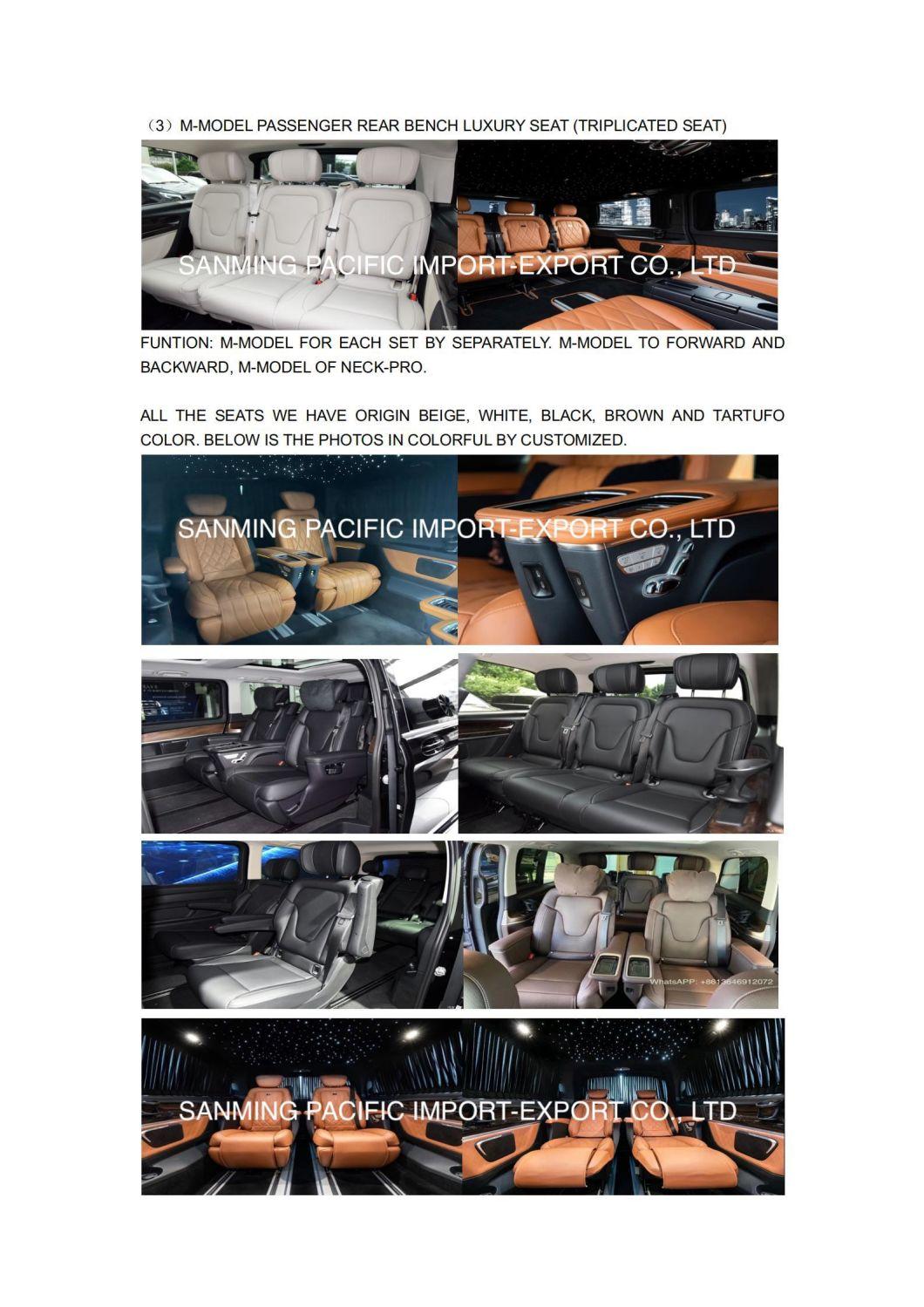 Vito/V-Class/Metris/Sprinter/Viano Inner Parts & Spares VIP/Auto/Electric Luxury Seat for Modification/Conversion