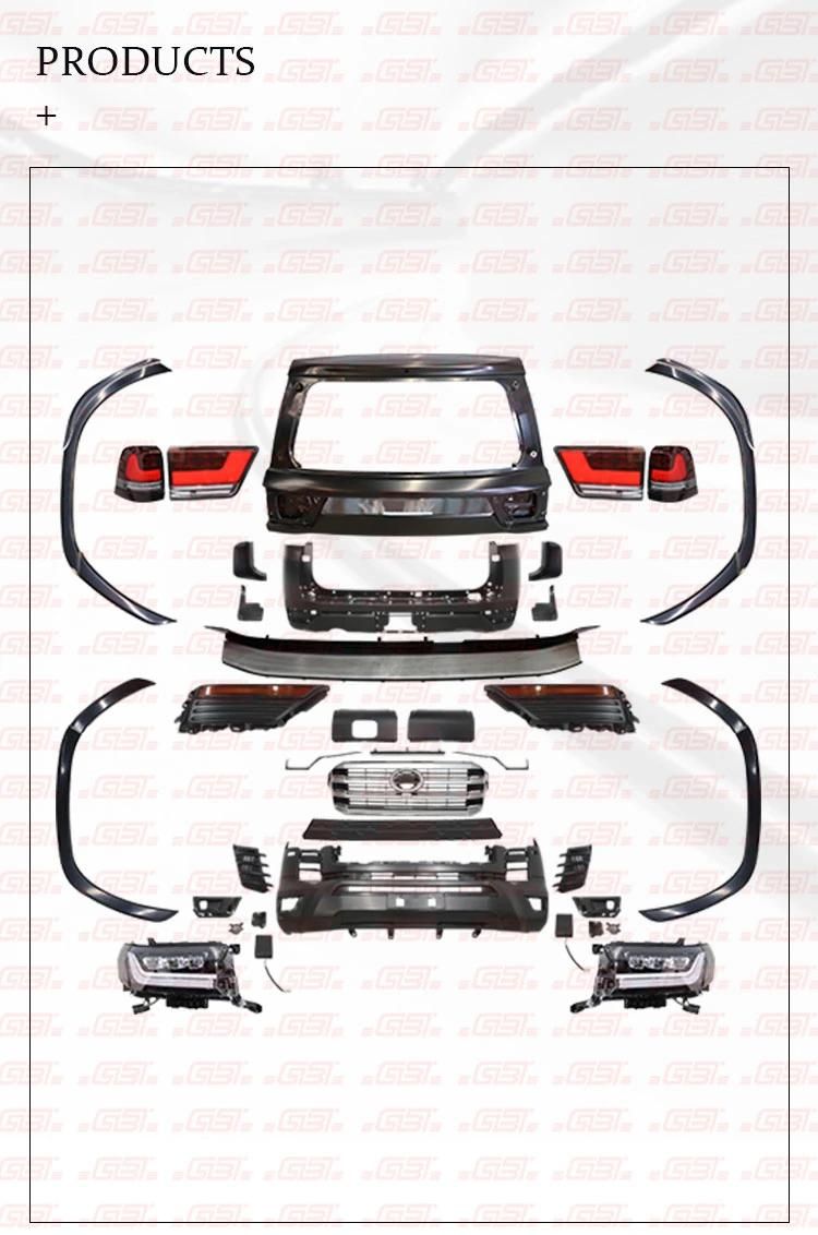 Gbt 2022 Fast Shipping Car Modification Upgrade Body Kit for Toyota Land Cruiser 200 2016-2020 LC 200 Facelift LC300 Kit