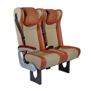 Safety Comfortable Leather Deluxe Business Coach Bus Seat in Medium